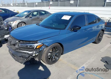 2025 Honda Civic Hybrid Sport/Sport Touring from USA, damaged, VIN 2HGFE4F82SH328472